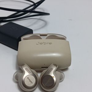 Jabra Elite 75t True Wireless Earbuds - Gold Beige